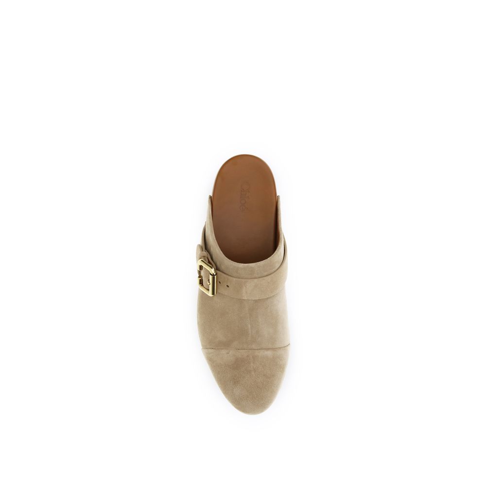 Chloé Jeannette Clog Mules