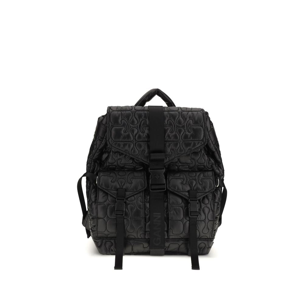 Ganni Quilted Rugzak