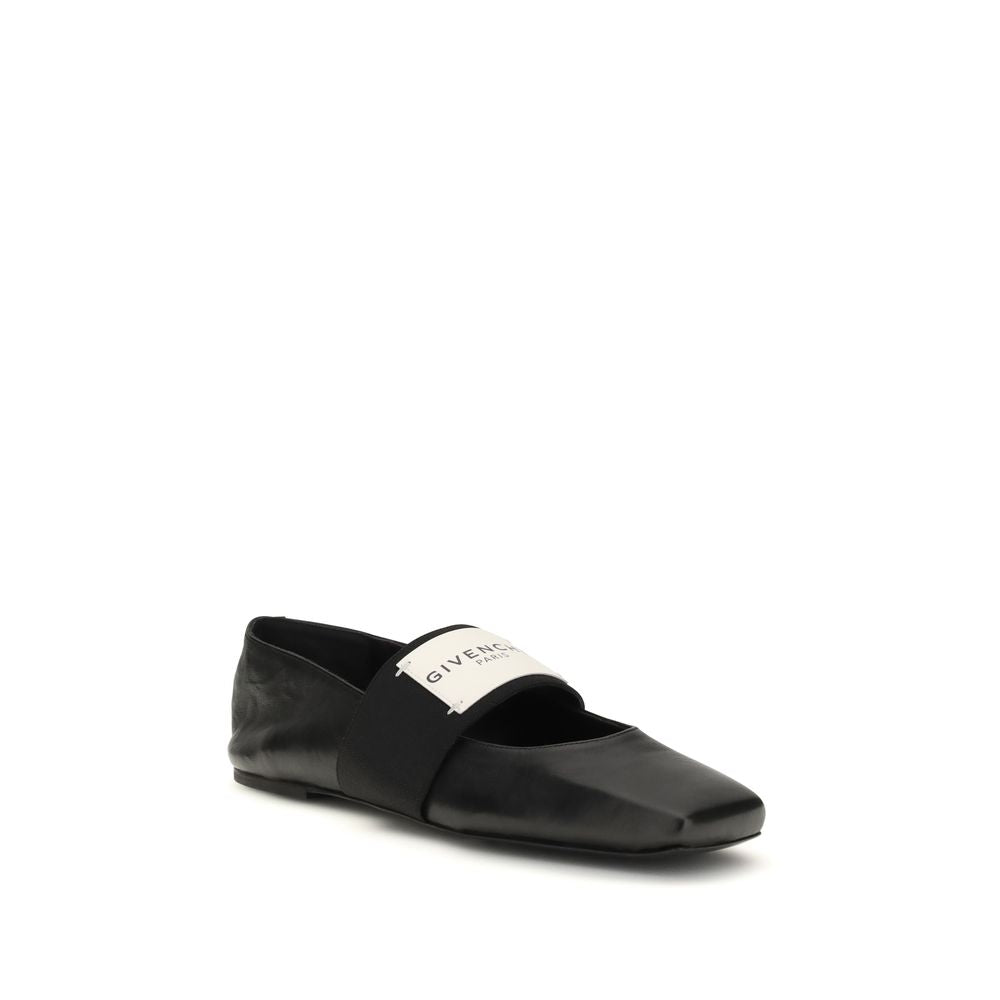 Givenchy Sliced Square Ballerinas