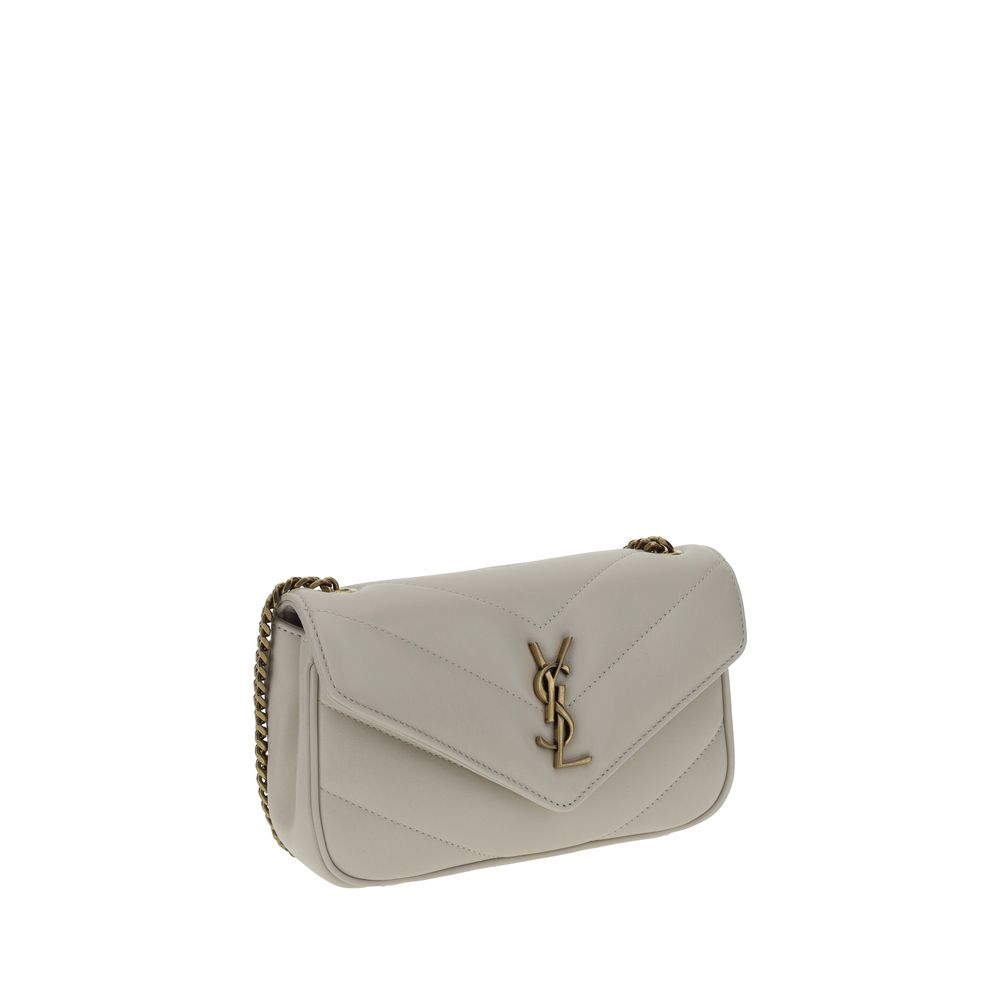 Saint Laurent Lou Lou Lambskin-Classic-Edition Schoudertas
