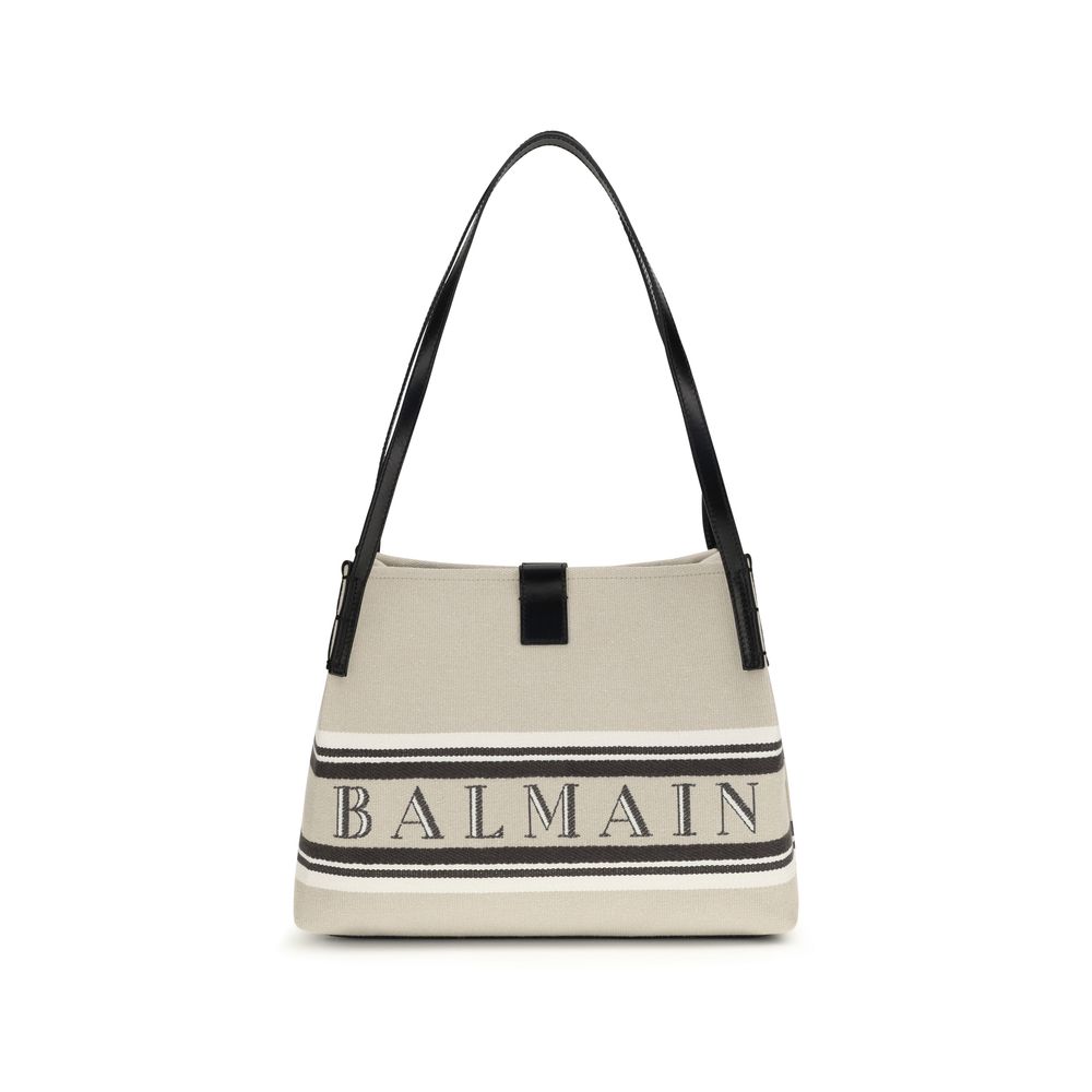 Balmain Jacquardlogo Schoudertas
