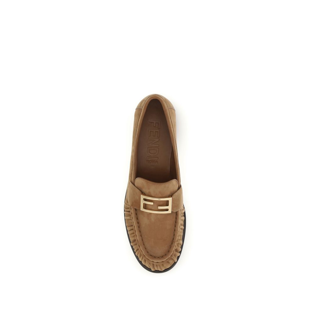 Fendi Ovis Aries Aries Slip-On Loafers