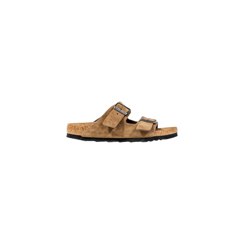 Birkenstock Arizona SFB Sandalen Donkerbruine Suède