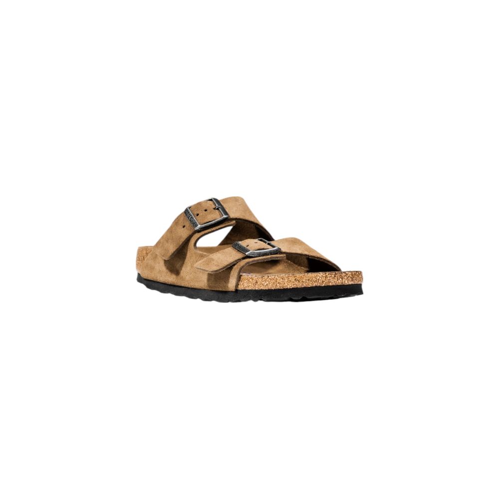 Birkenstock Arizona SFB Sandalen Donkerbruine Suède