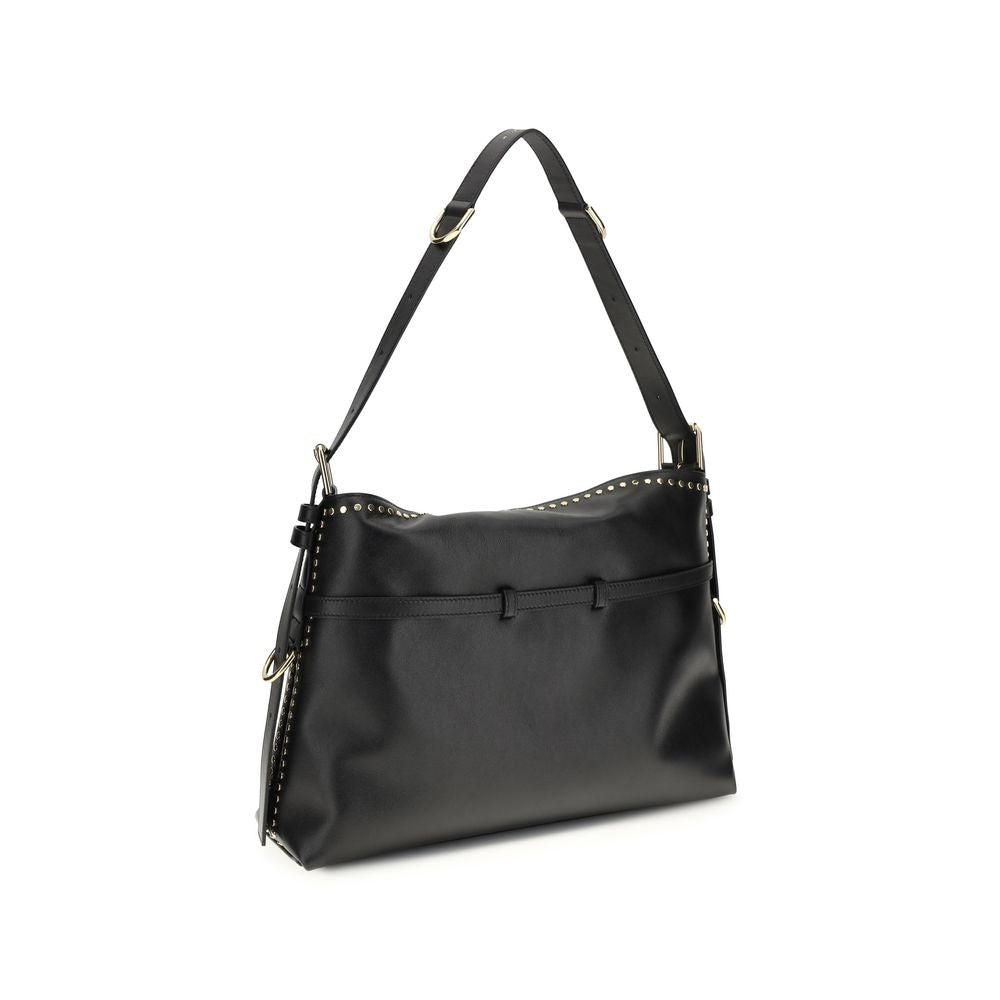 Givenchy Voyou Schoudertas Zwart Kalfsleer