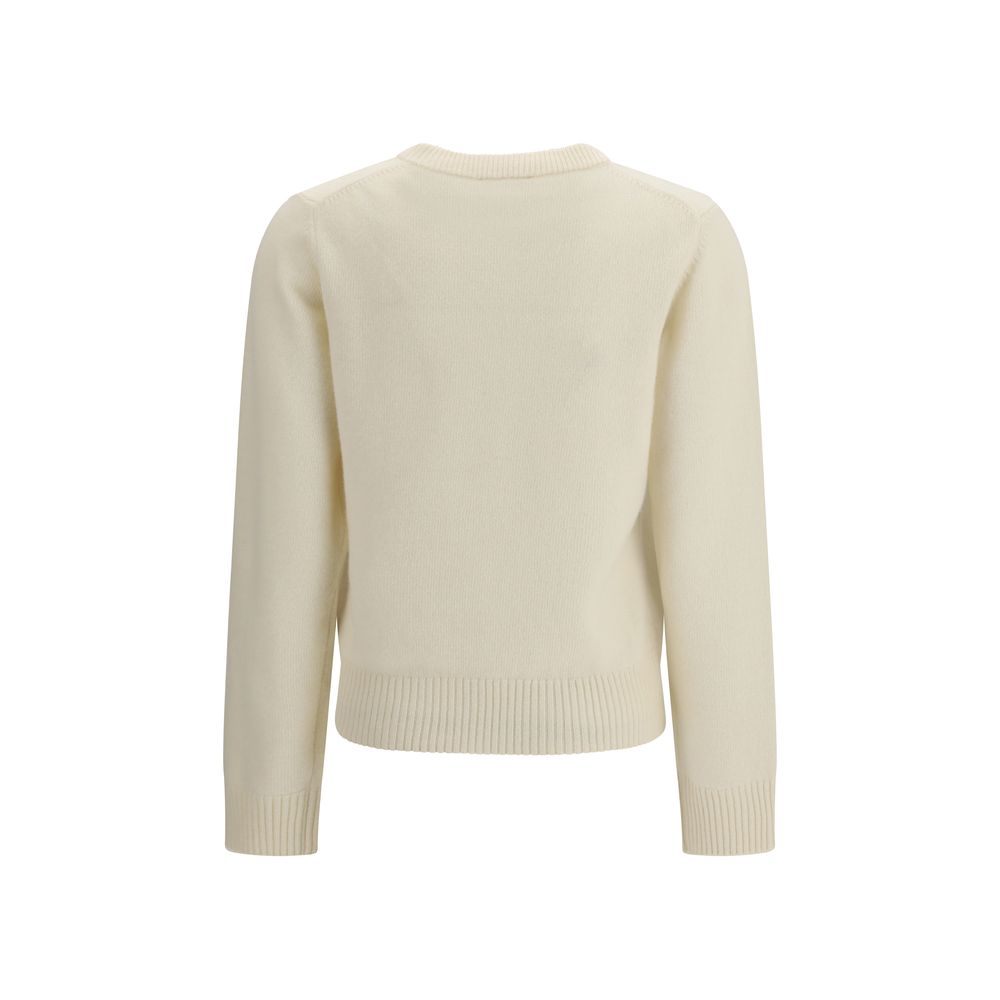 Ganni Beige Merino sweater
