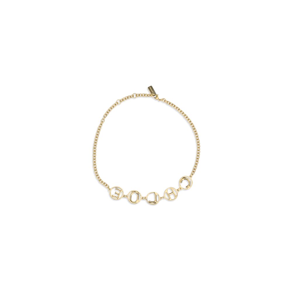 Chloé Script Circle Halsketting