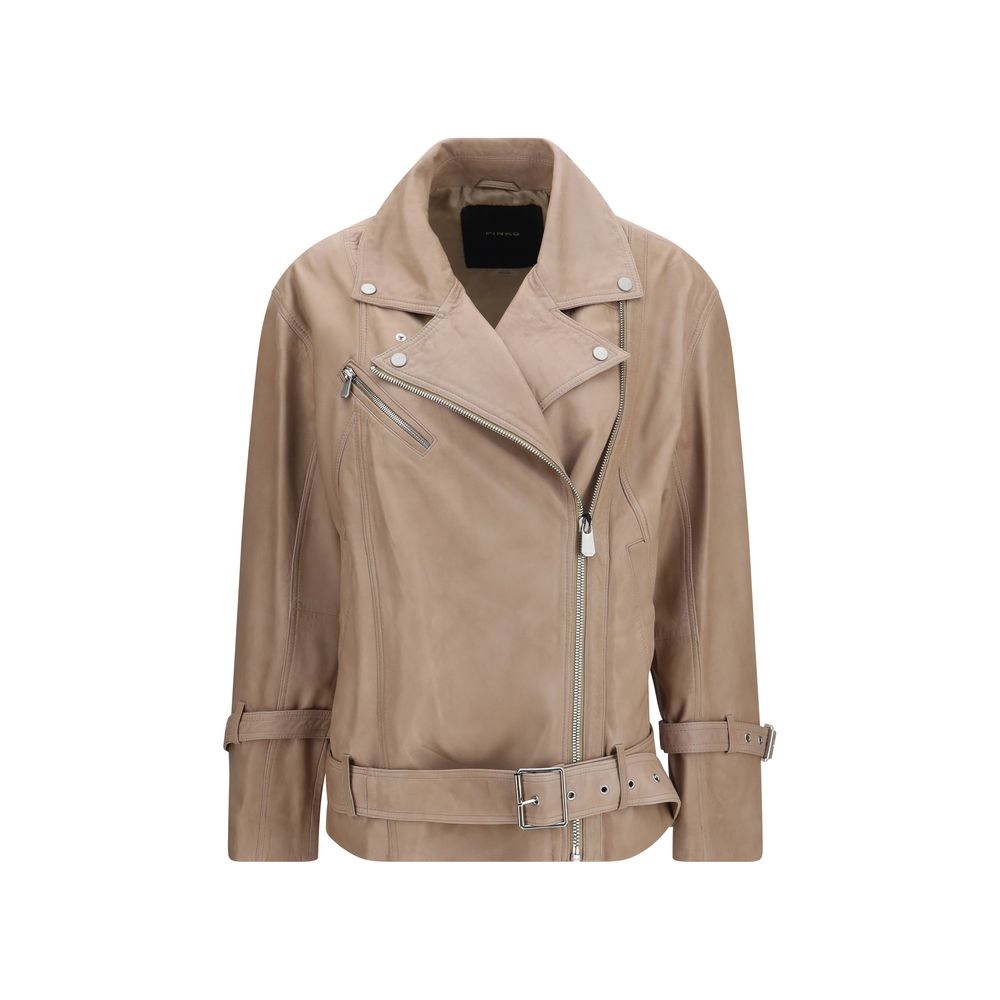 PINKO Industrial Biker Details Jacket