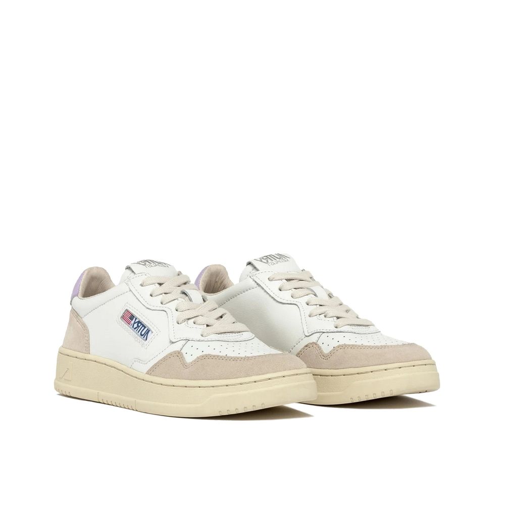 Autry sophisticated white leather timeless sneakers