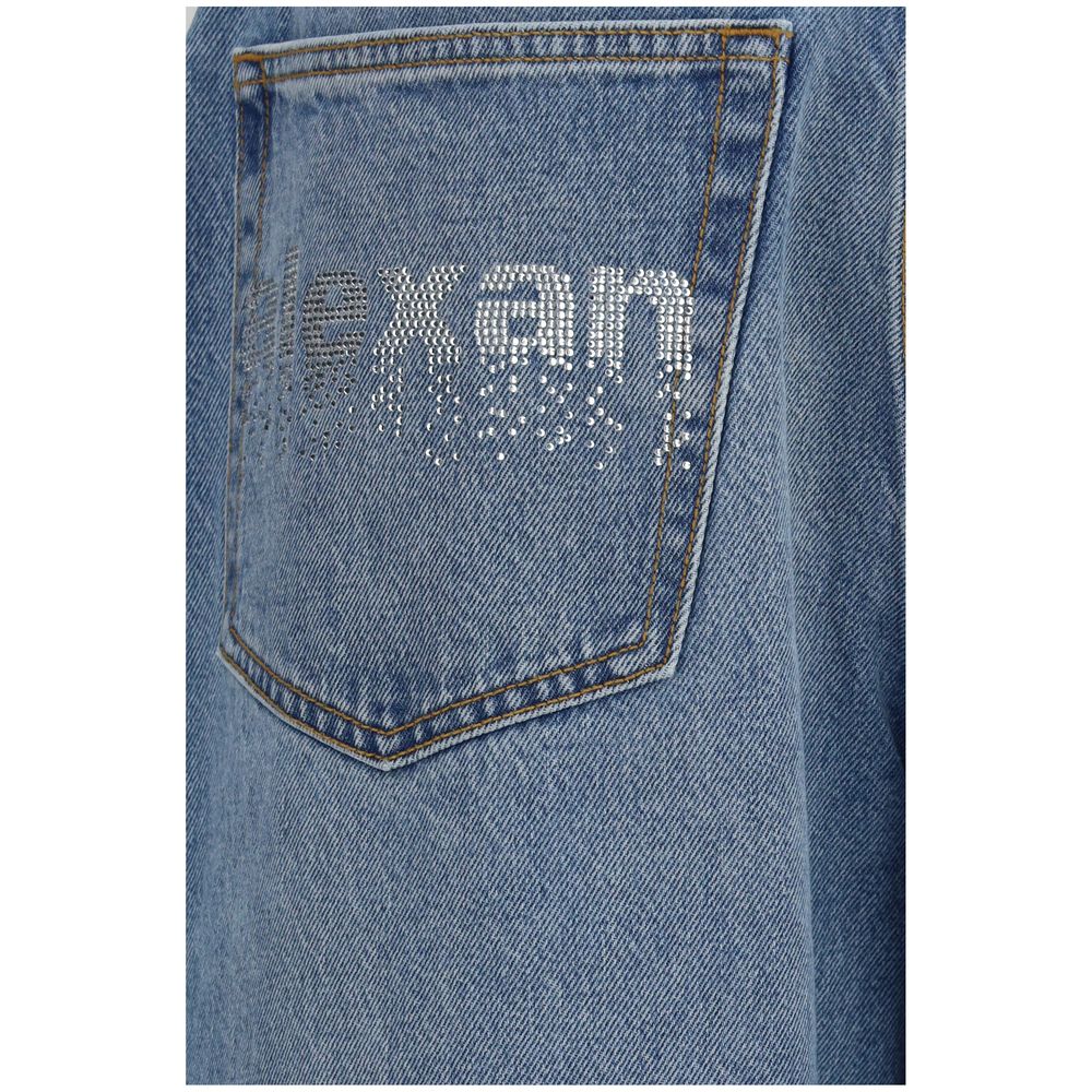 Alexander Wang Crystal Balloon Jeans