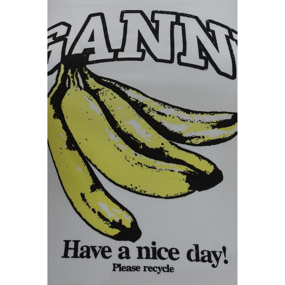 Ganni Banana Tank Top