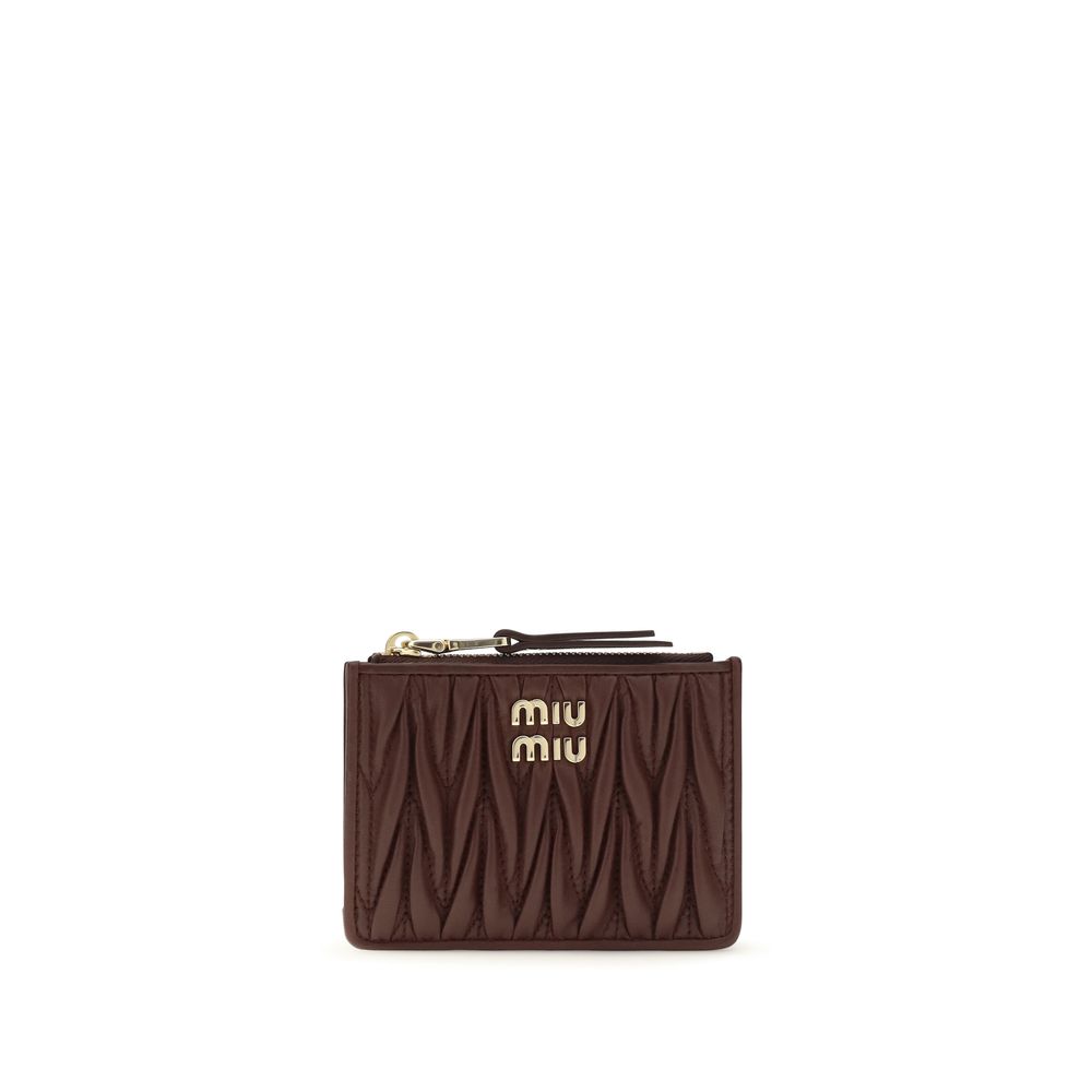 Miu Miu bordeaux wallet
