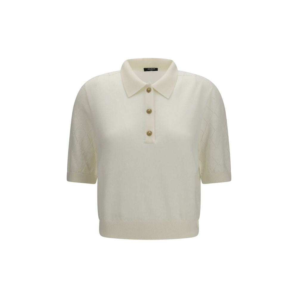 Balmain Merino Wool Polo