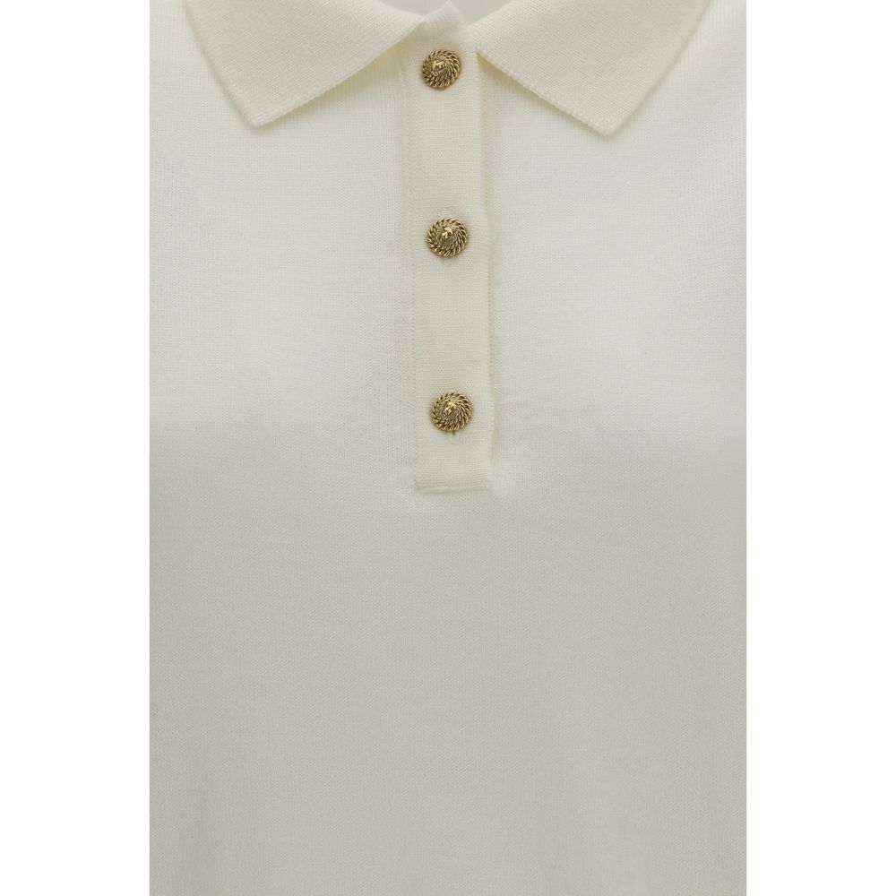Balmain Merino Wool Polo Polo Shirt