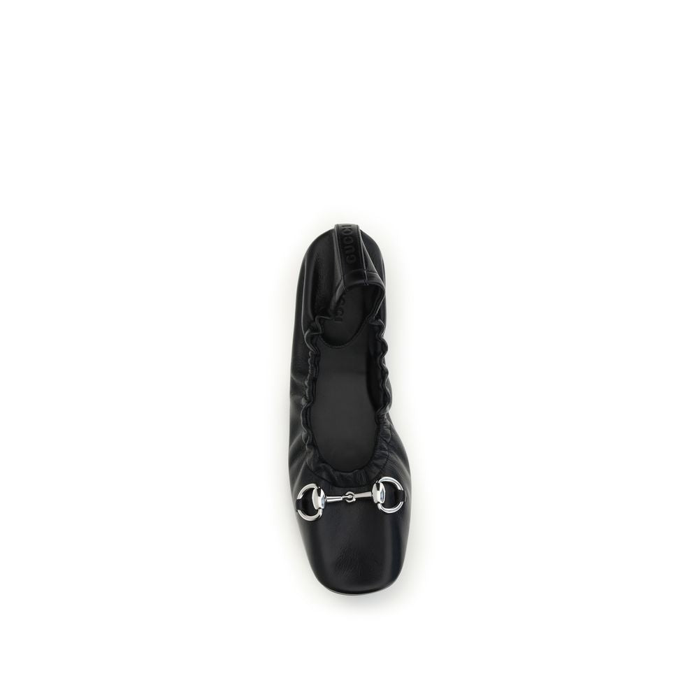 Gucci Signature Ballerinas Kalfsleder Elegante Flats