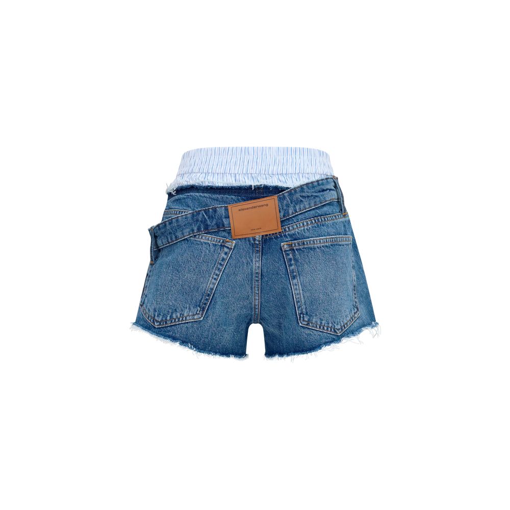 Alexander Wang Boxer Shorts Layered
