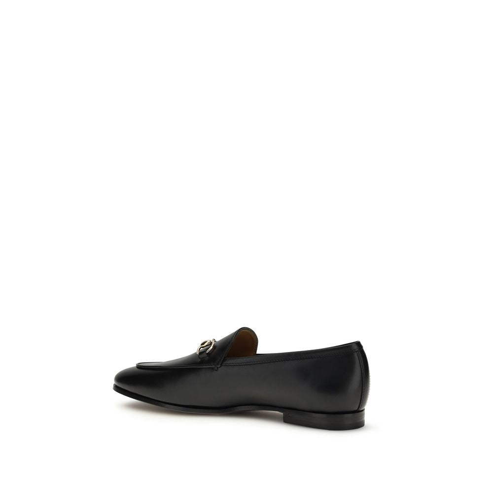 Gucci jordaan slipon loafers exquisite leather