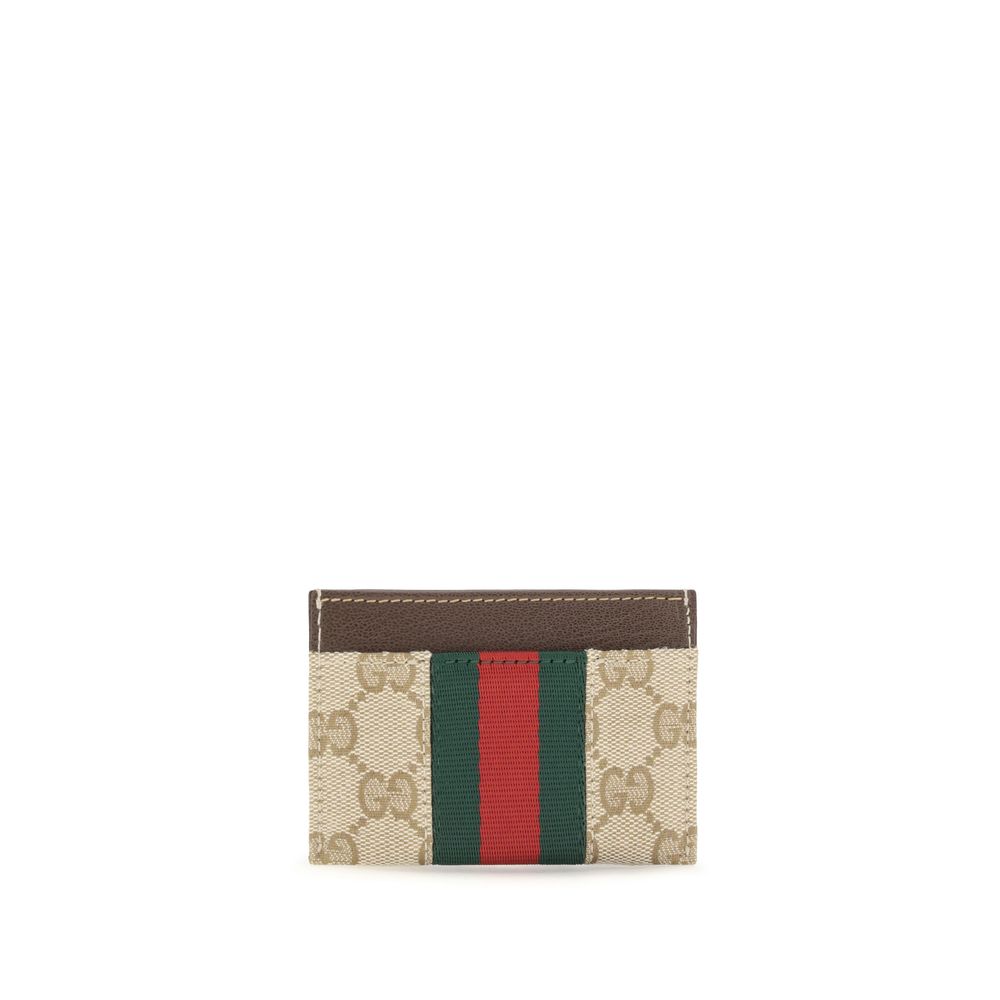 Gucci Web Horsebit Card Holder