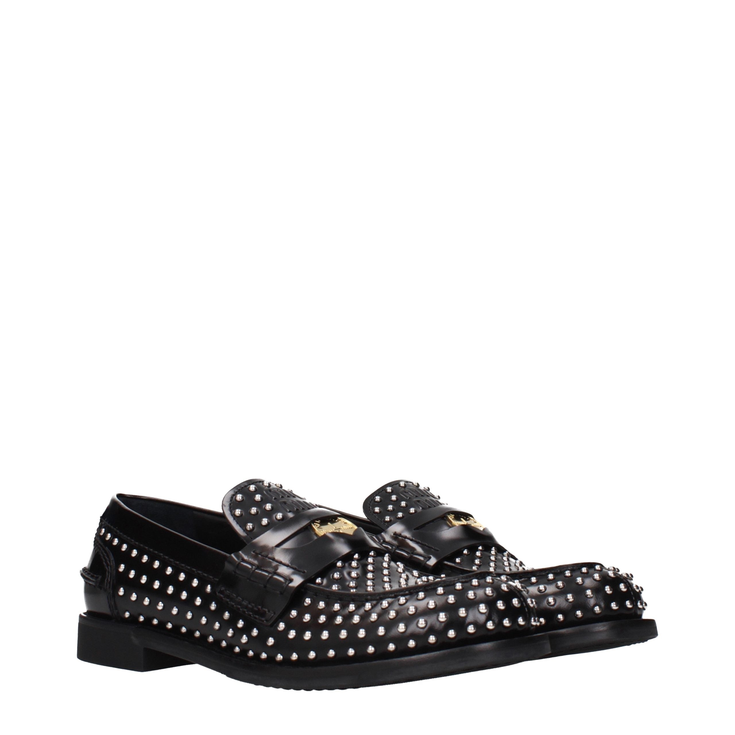 Miu Miu Logo Studs Slip-On Instappers