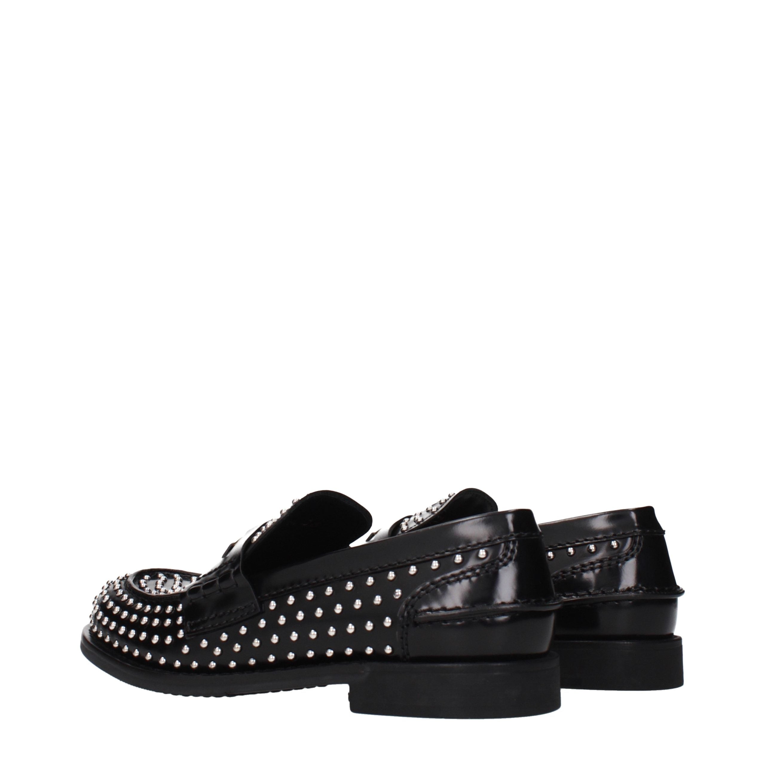 Miu Miu Logo Studs Slip-On Instappers