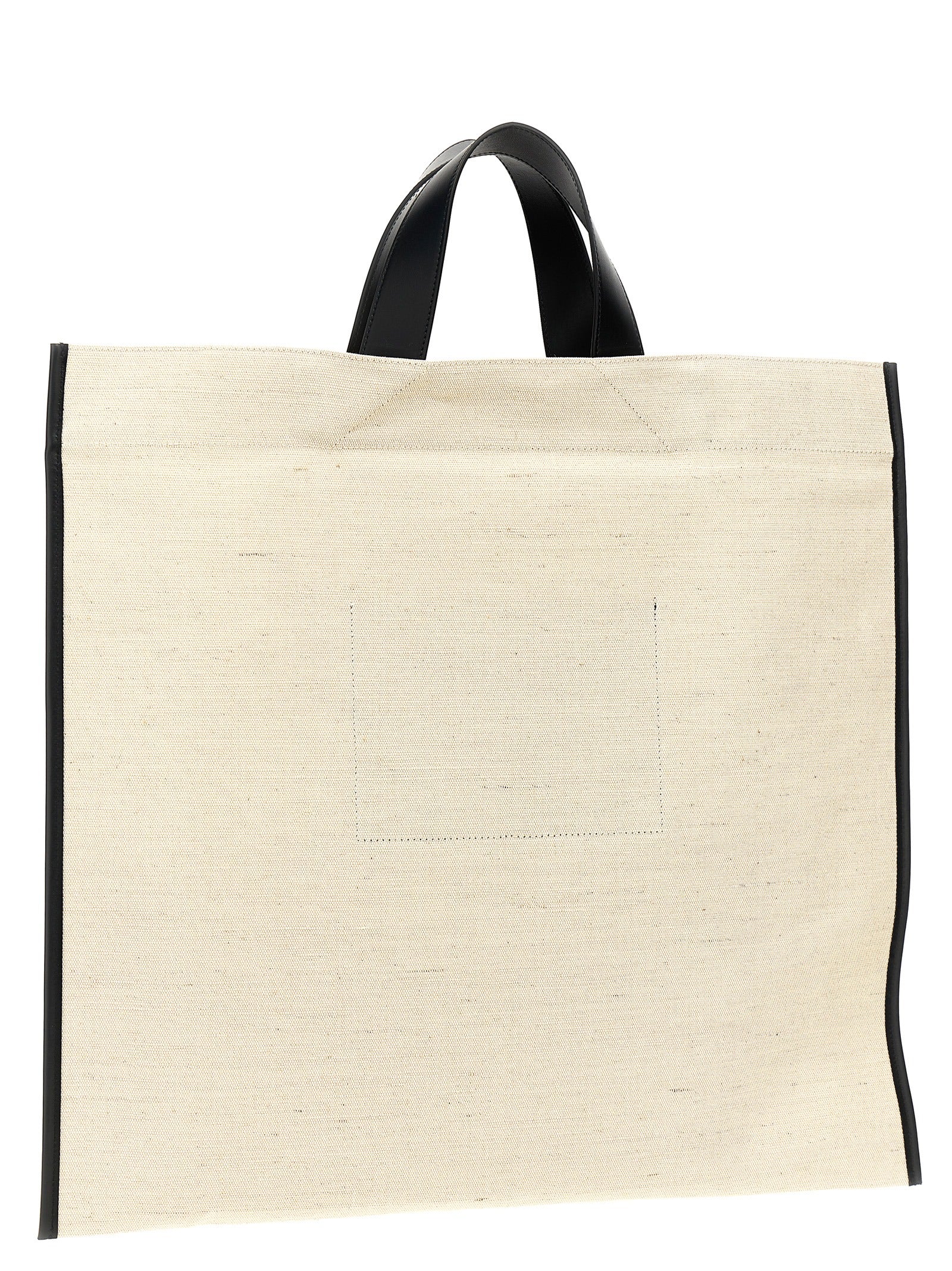 Border Book Tote Square Bag