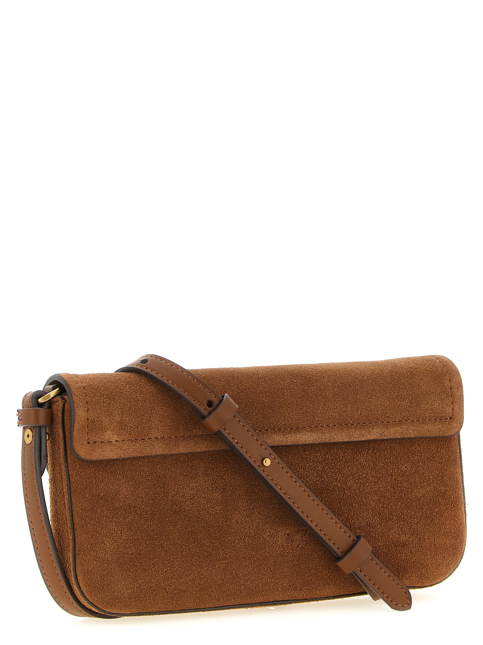 Saddle Flat Shoulder Bag