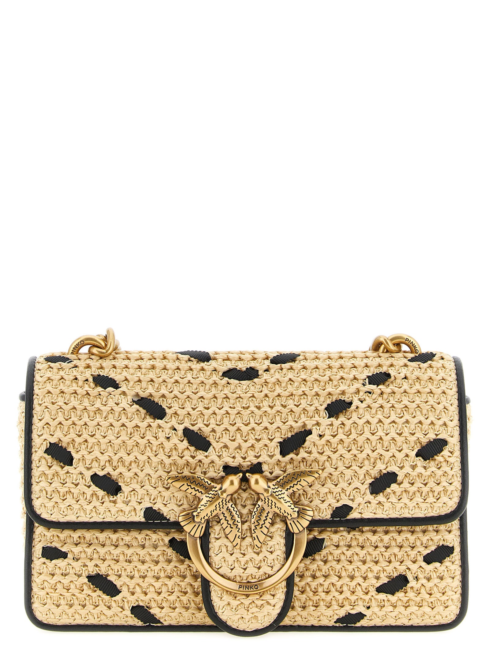 PINKO Mini Love One Light Crossbody