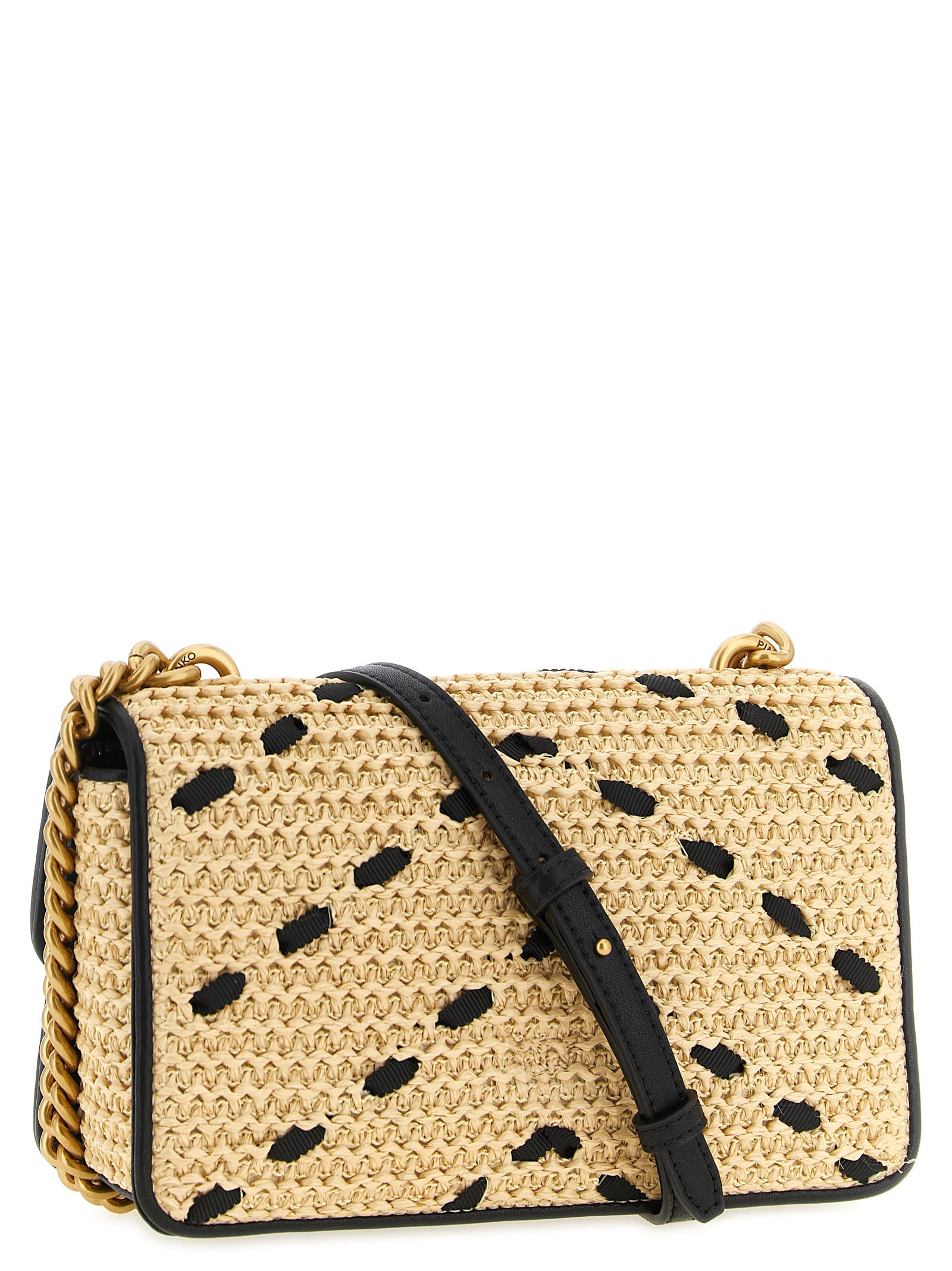 PINKO Mini Love One Light Crossbody