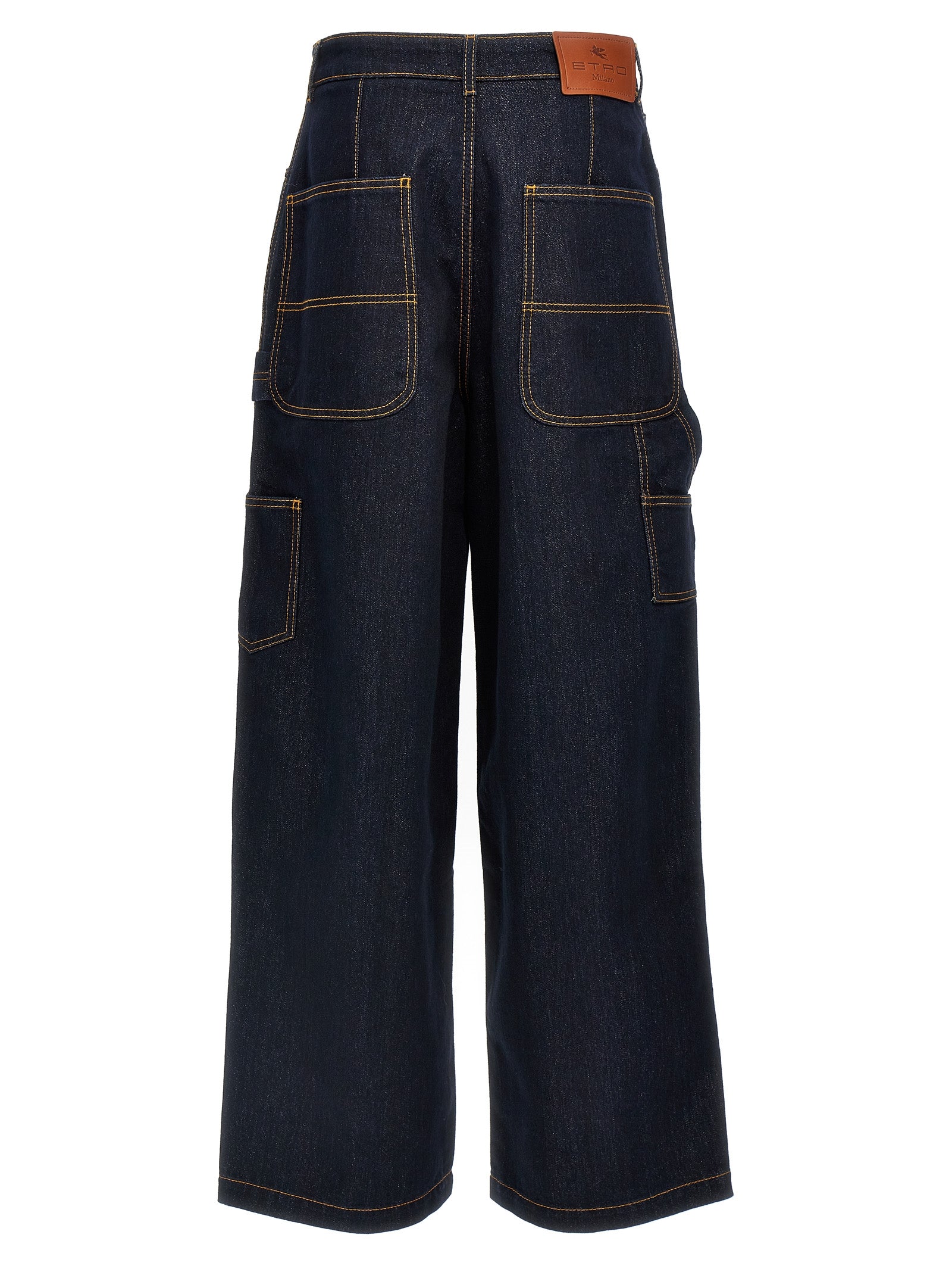 Etro Sparkling Patchwork Embellished Elegance Jeans