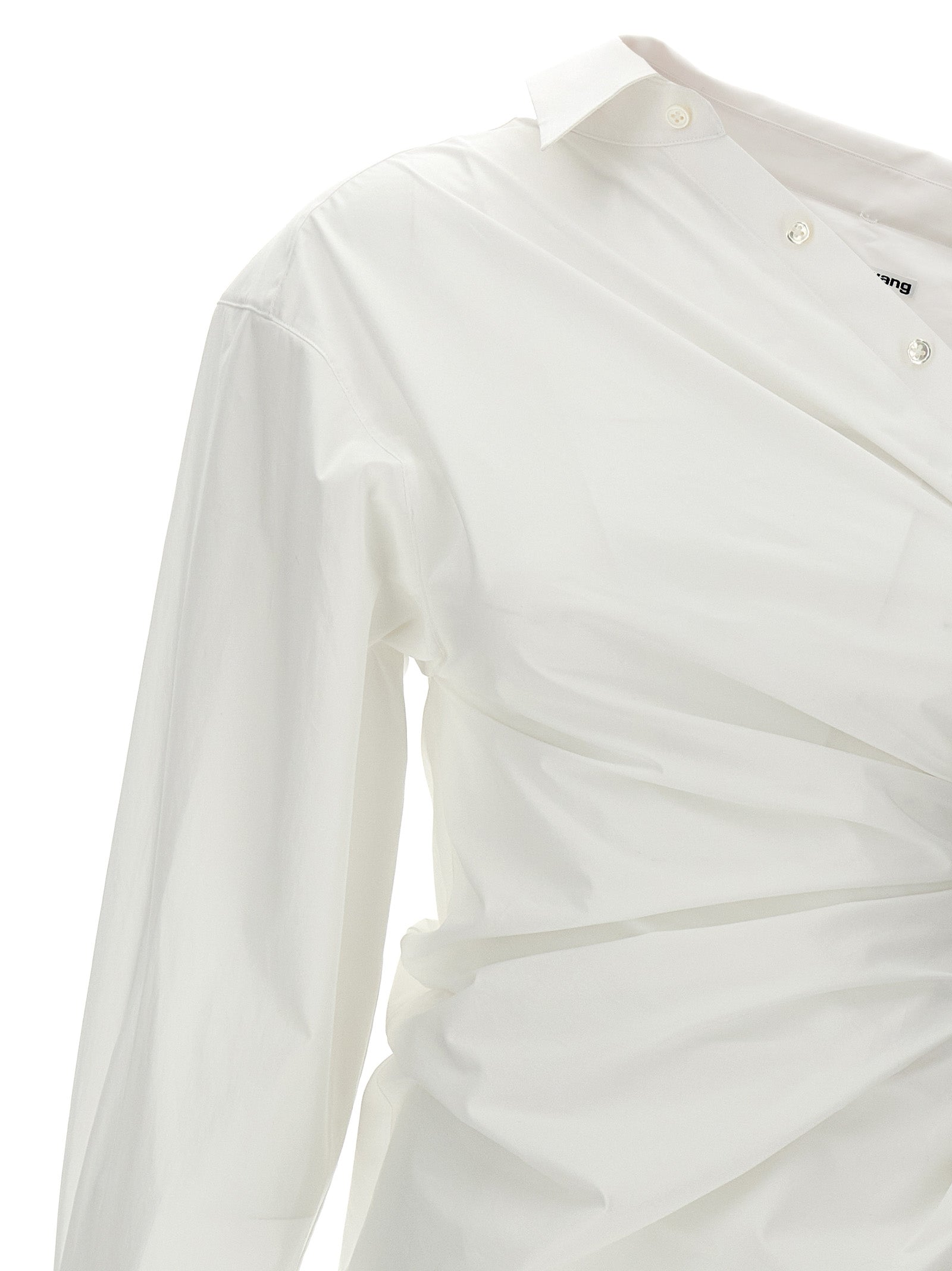 Alexander Wang OneShoulder Asymmetrical Draped Dress