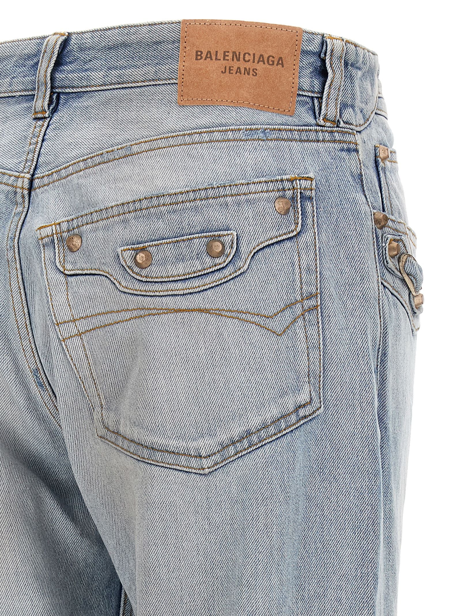 Balenciaga City Straight-Leg Jeans Highline Edition