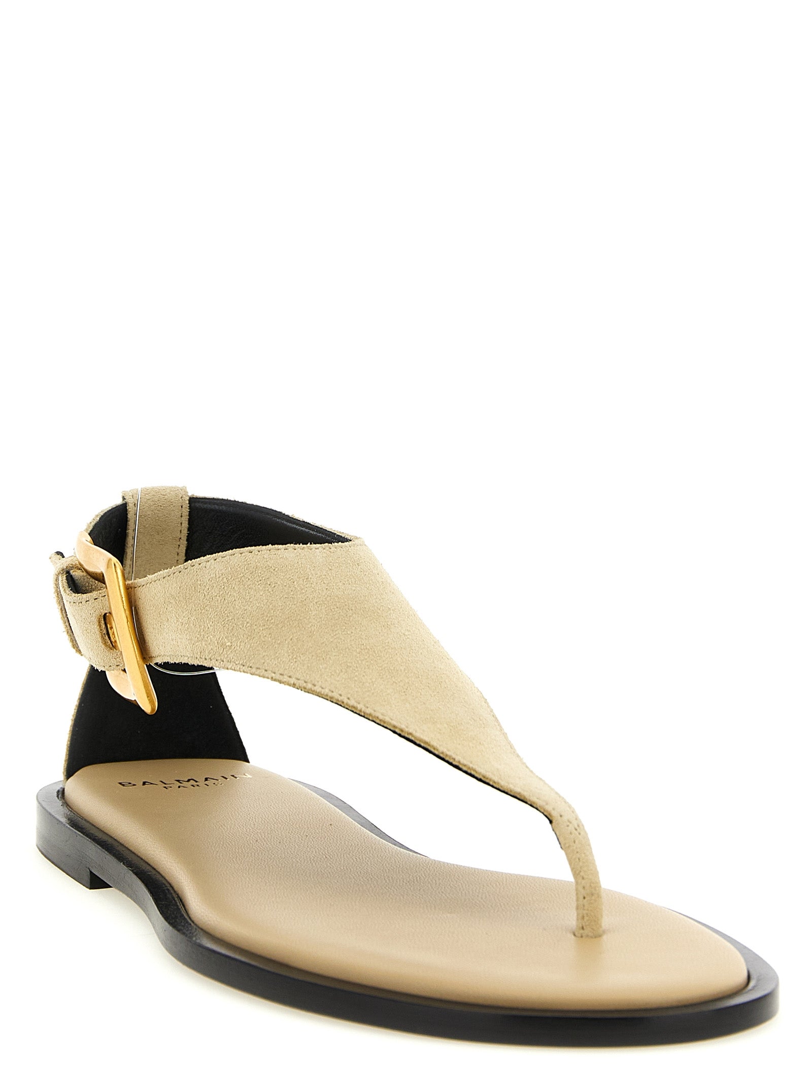 Balmain Anthem Flat Sandals
