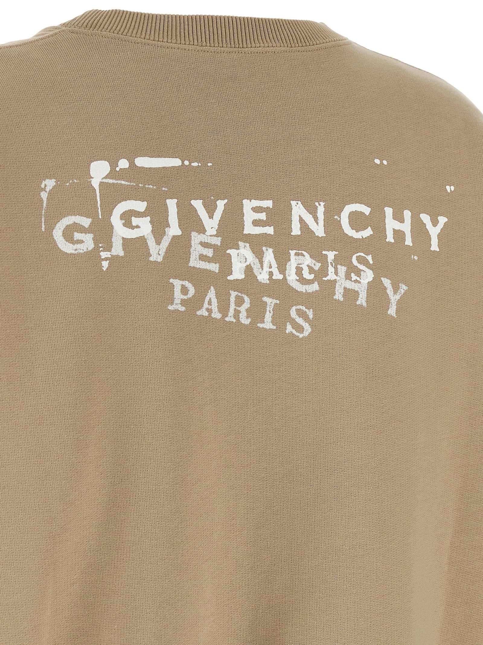 Givenchy Logo Stamp Embellished Sweatshirt