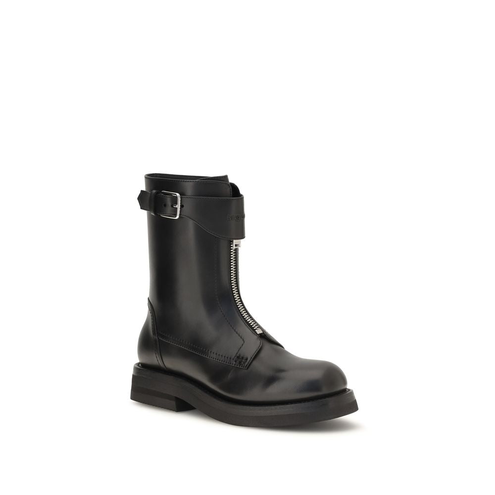 Alexander McQueen Bos Taurus Ankle Boots
