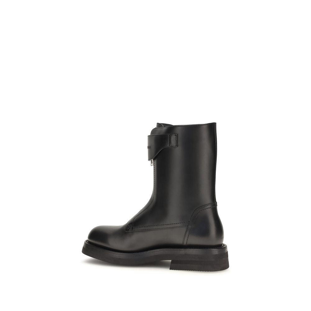Alexander McQueen Bos Taurus Ankle Boots