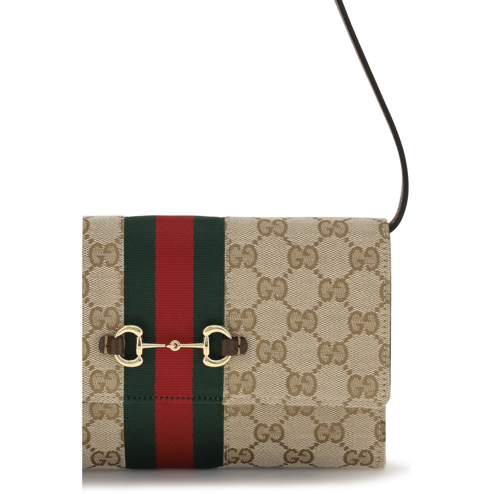 Gucci Horsebit Web Wallet Portemonnee Collectibles