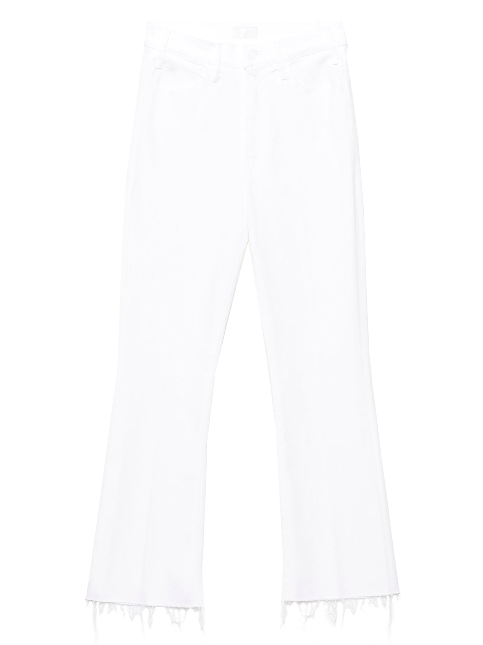Mother Denim Hustler Ankle Fray Jeans