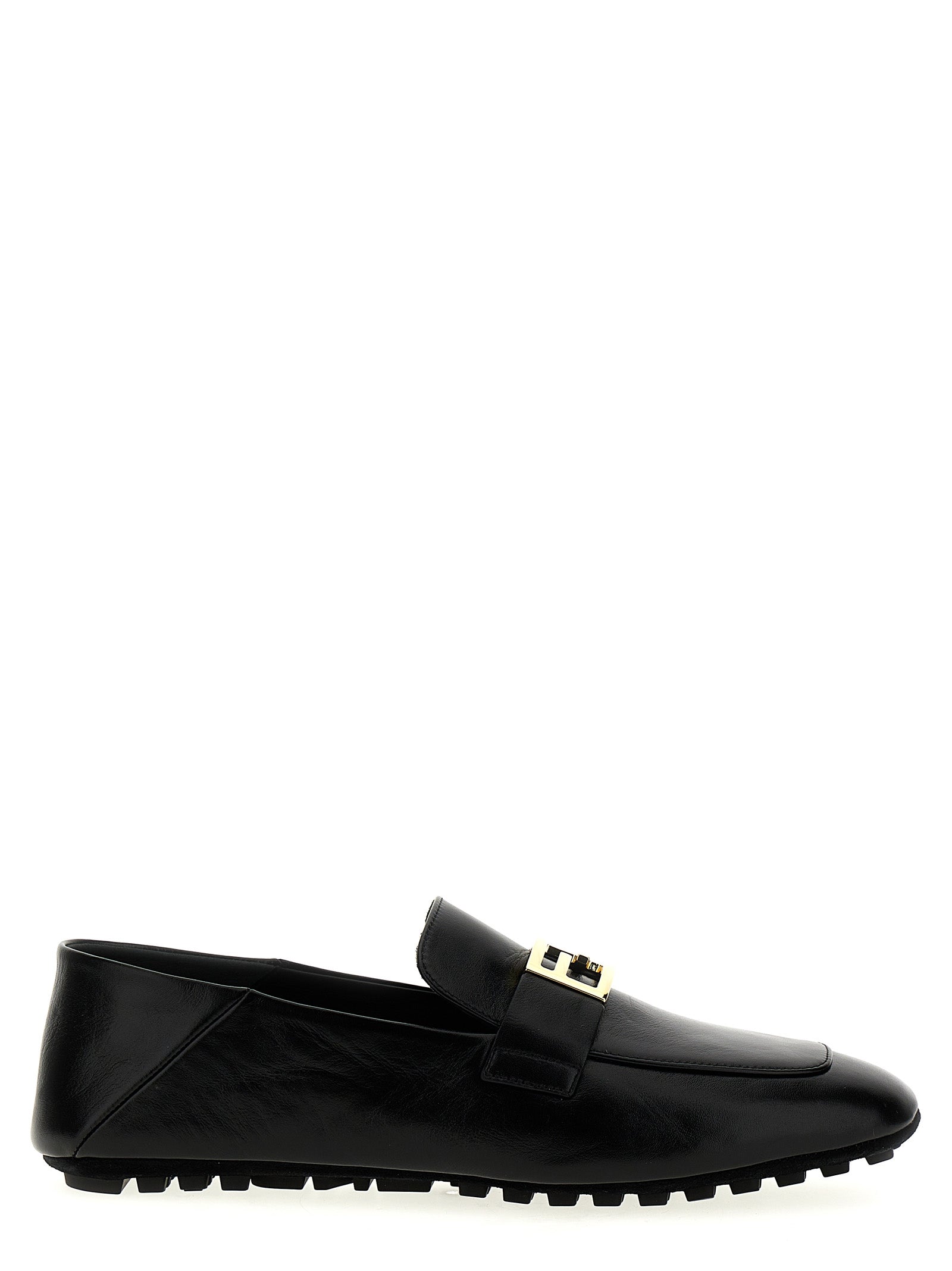 Fendi Baguette Slip-On Loafers