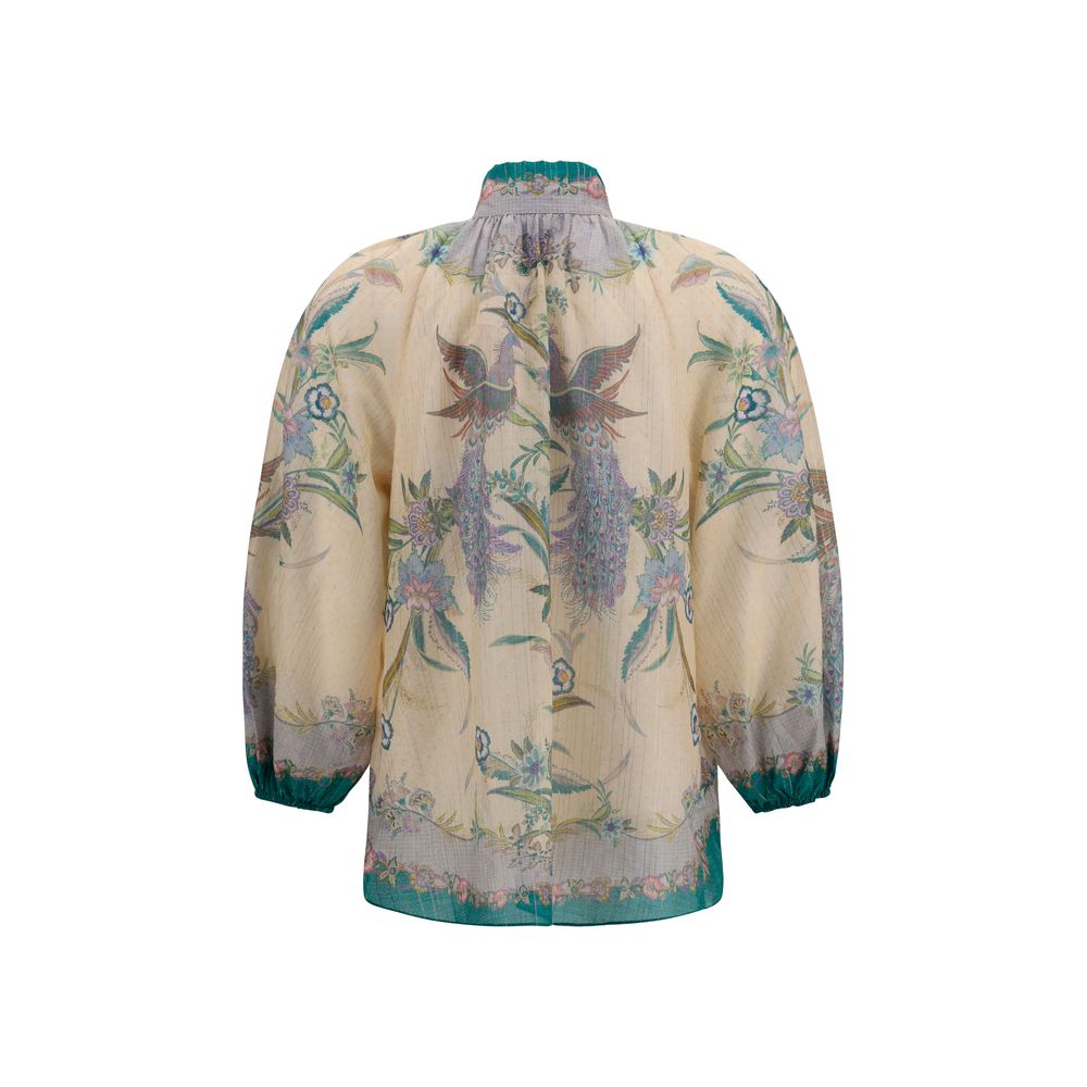 Zimmermann Indra Ruffle Shirt
