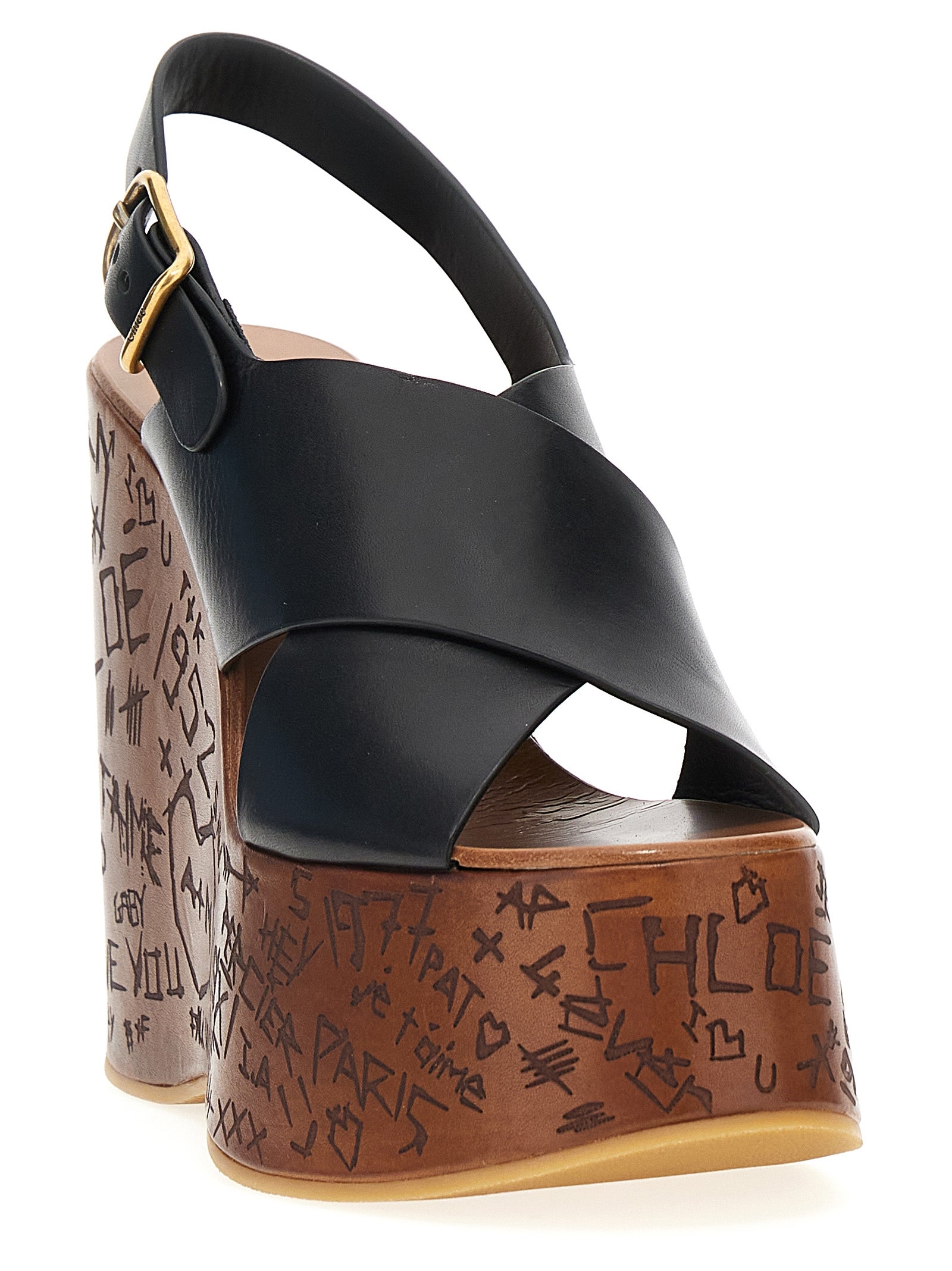 Chloé Maxime Wedge Sandals