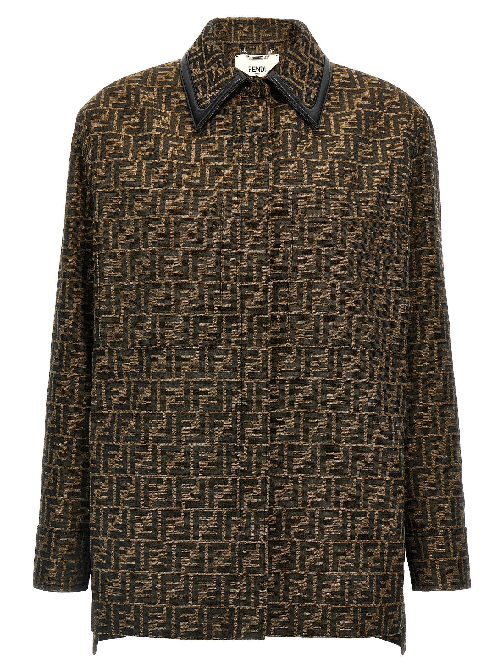 Fendi Allover Monogram Pattern Jacket