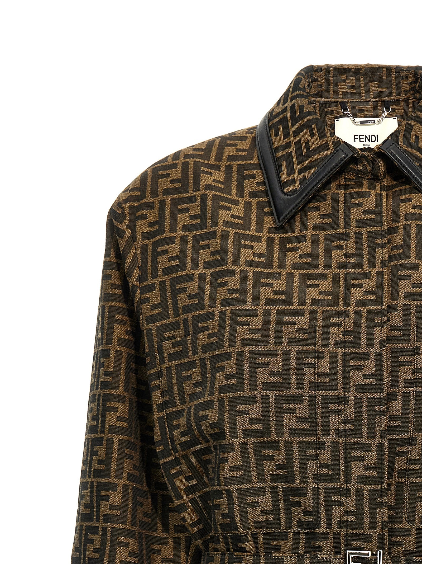 Fendi Allover Monogram Pattern Jacket