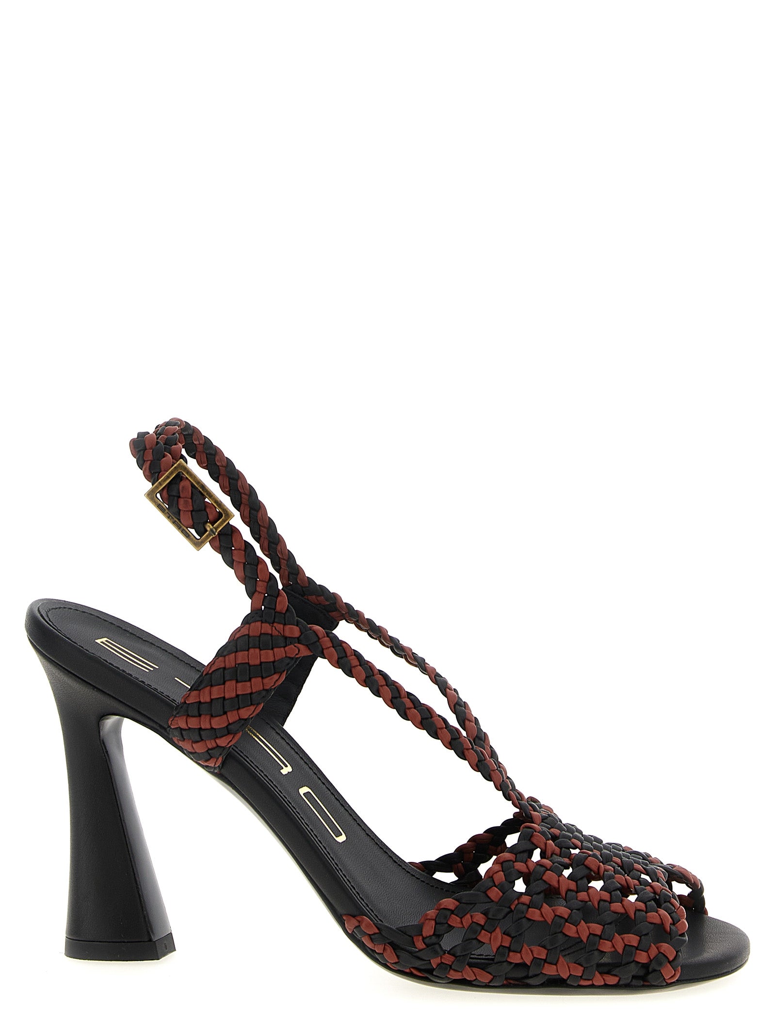 Etro Meticulous Architectural Sculpted Stiletto Sandals