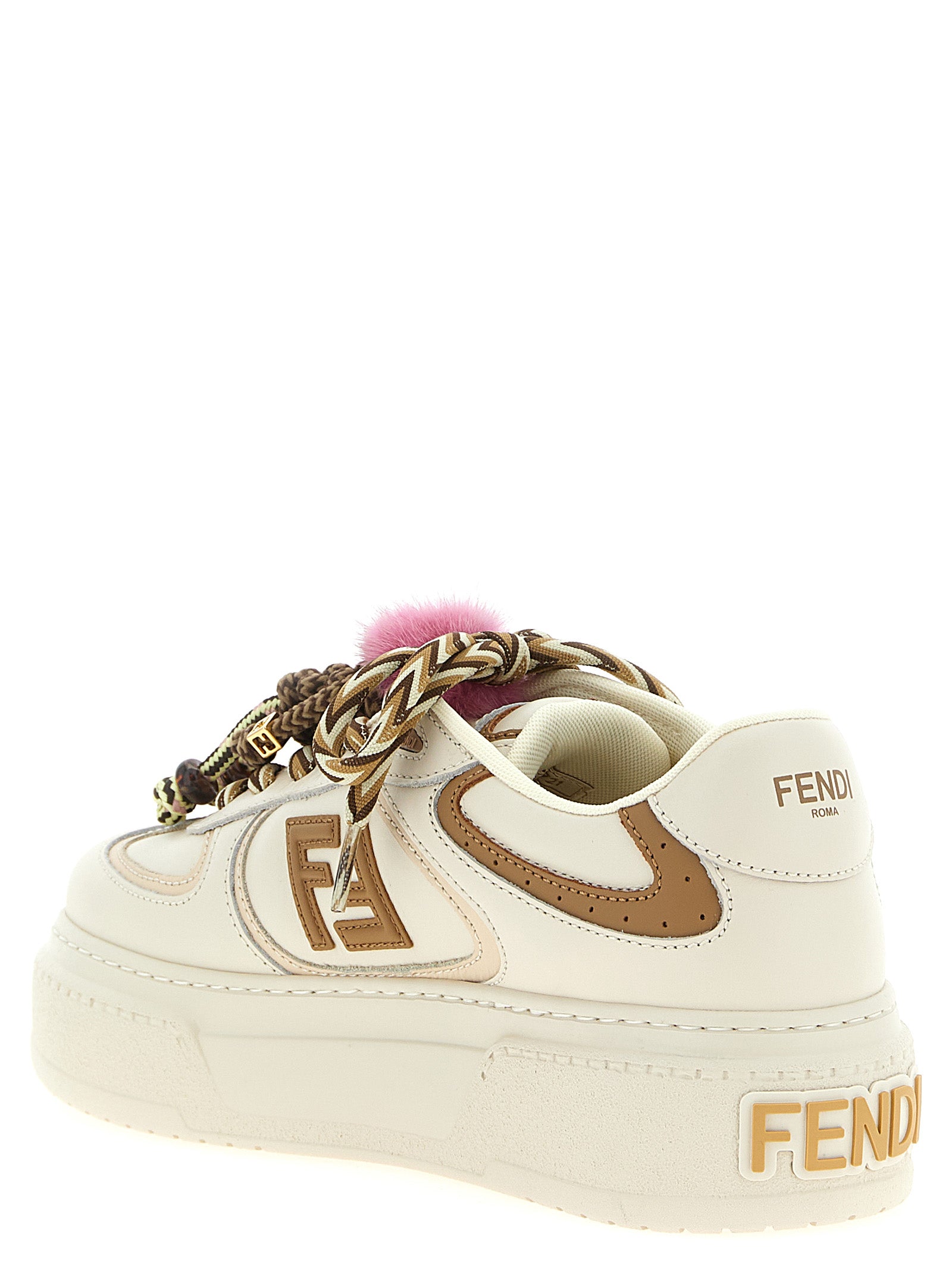 Fendi Match Platform Sneakers