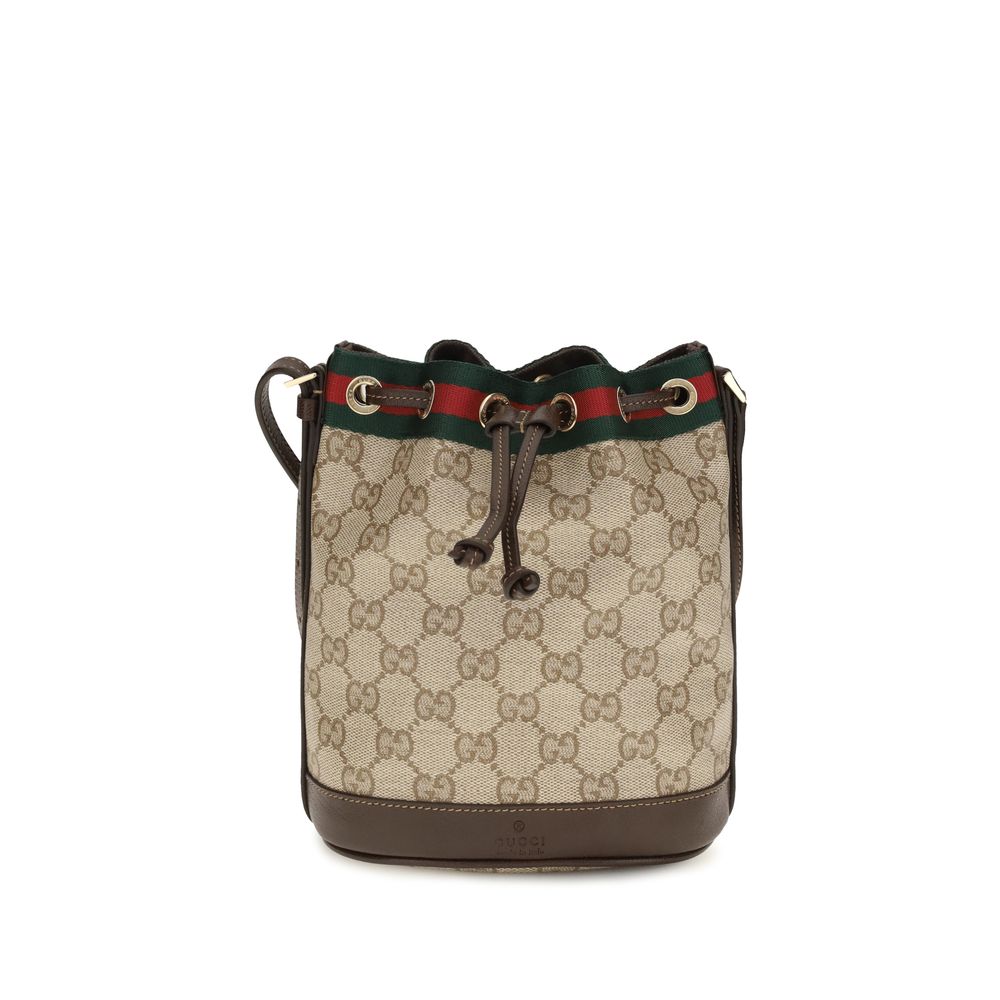 Gucci The Web Stripe Bucket Bag