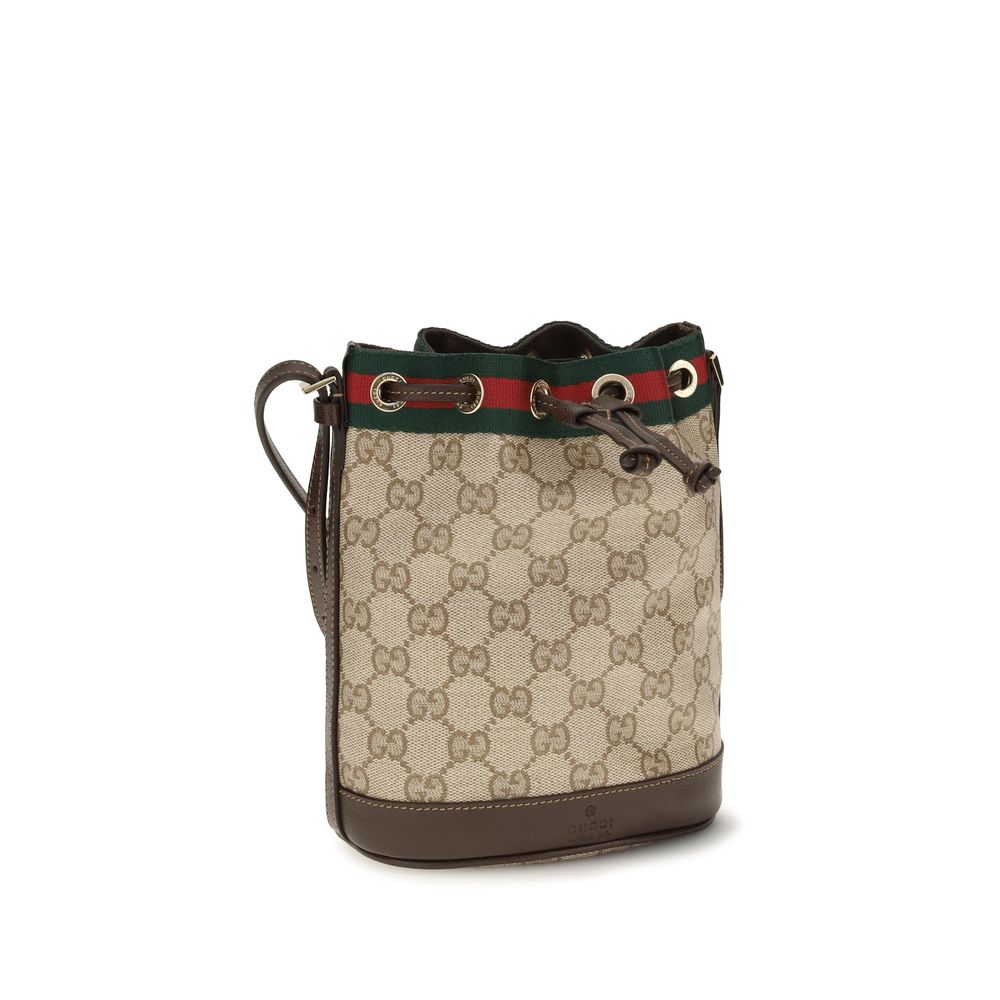 Gucci The Web Stripe Bucket Bag