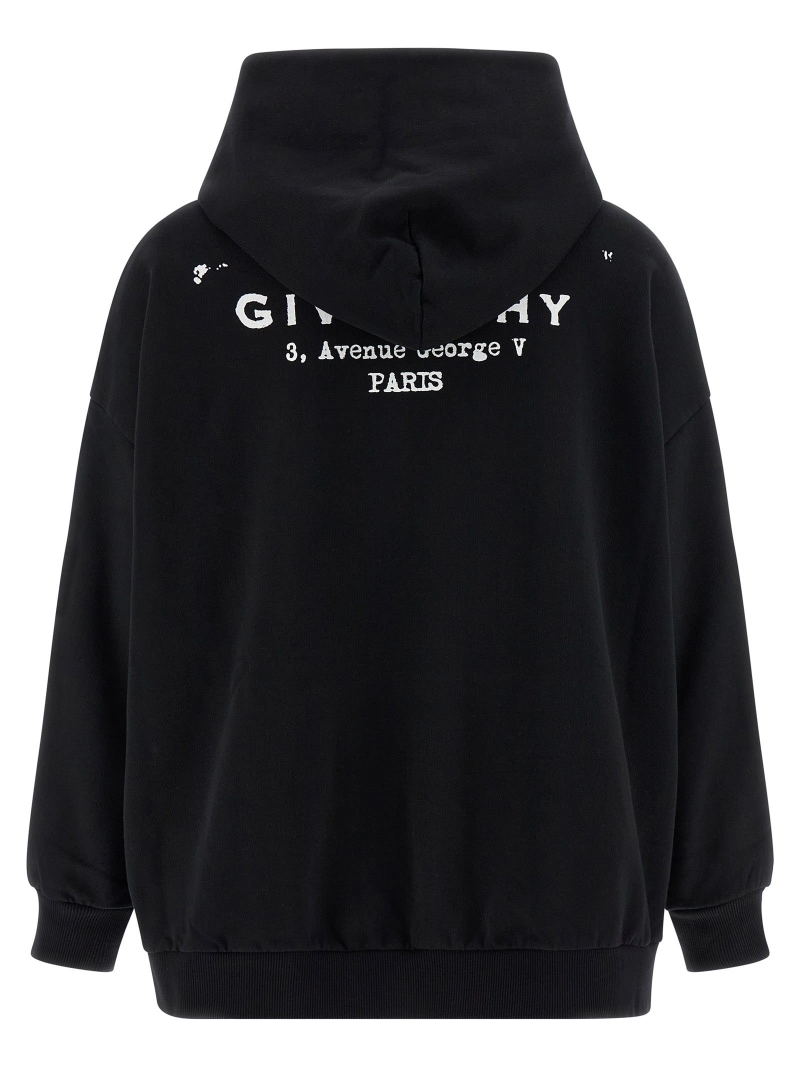 Givenchy Bicolor Cotton Hoodie Hoodie