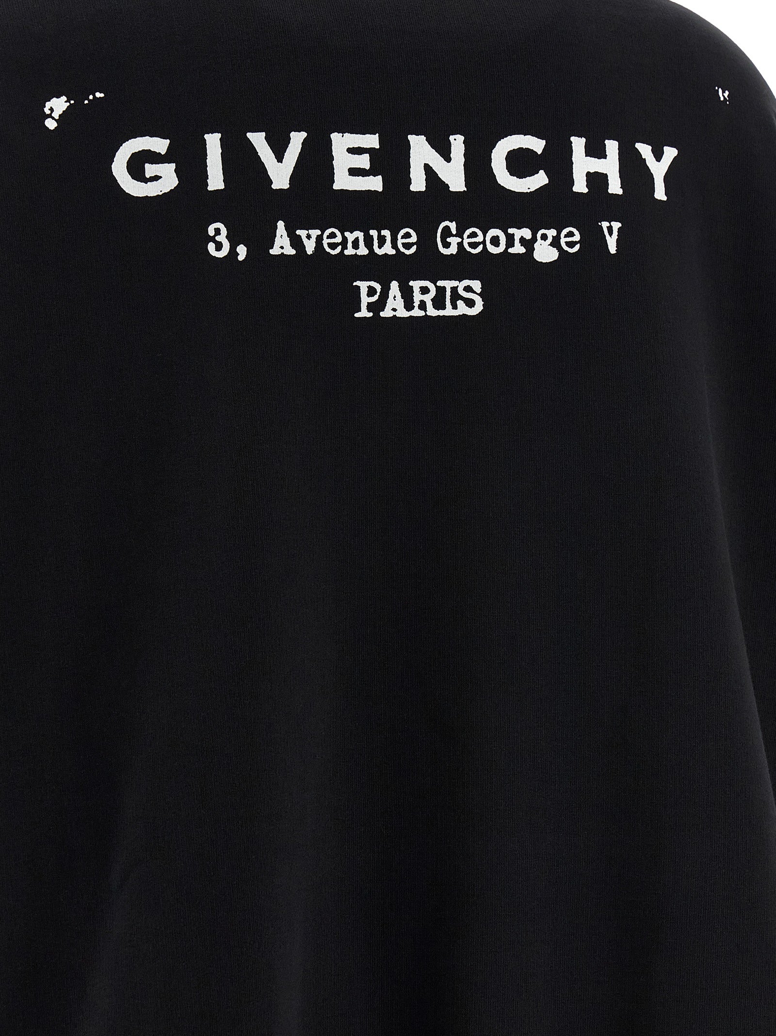 Givenchy Bicolor Cotton Hoodie Hoodie