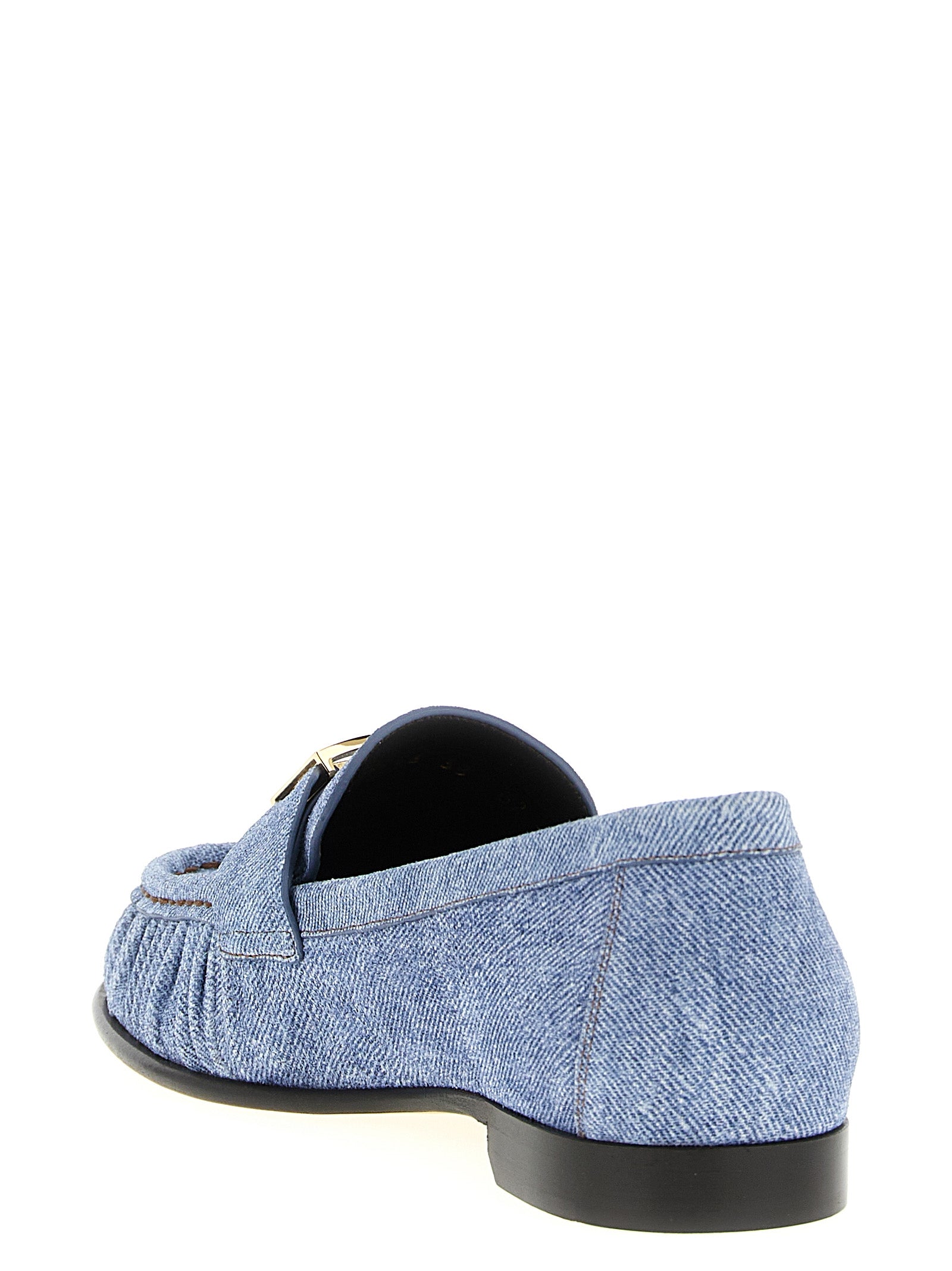 Fendi Baguette Slip On Loafers
