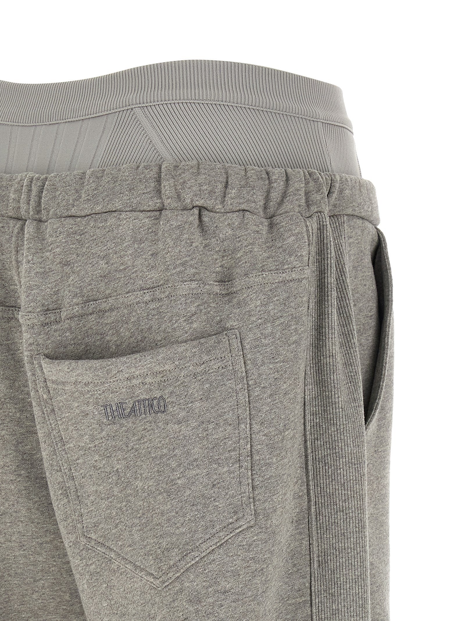 The Attico Essential Wide Leg Joggers